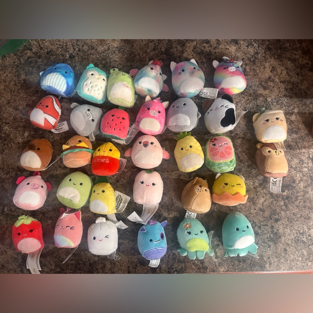 LOT of 42 Squishville Squishmallows Gently Used
